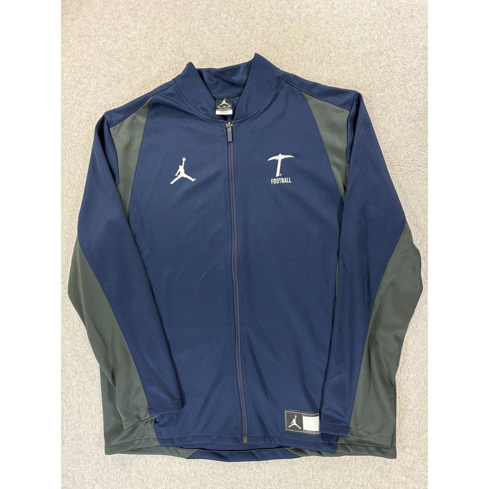 UTEP Miners Nike Jordan Authentic Team Issue Football Jacket (Men's XL) Blue